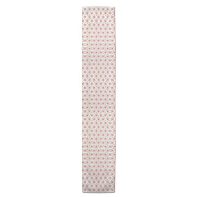 Hovig Geo Quatrefoil Table Runner