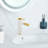 Single-Hole Bathroom Faucet with Drain Assembly-111467596