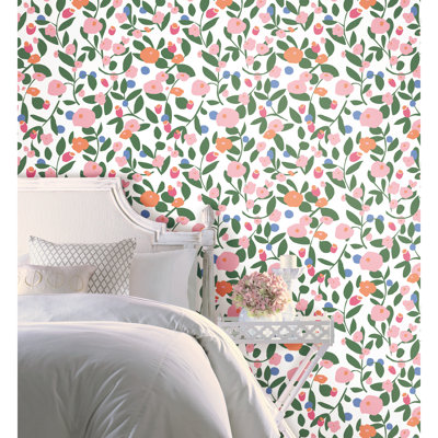 Rouleau de papier peint adhésif texturé L 18 pi x l 20,5 po Kensington