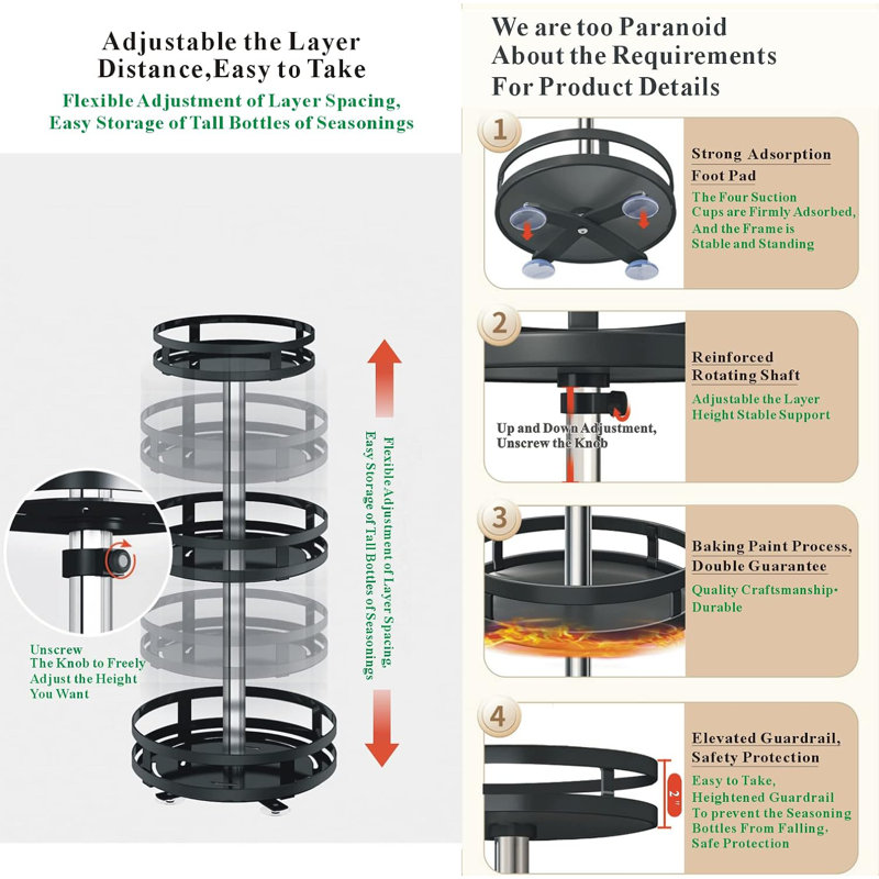 Moiser Cabinet Shelving Rack