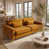 Velours orange sélectionné