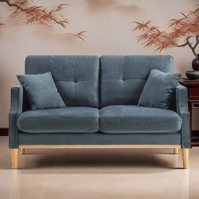 Nathaneil Fabric 56.8'' Reception Loveseat