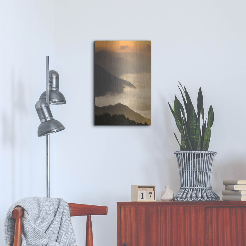 «Dusty Morning» par Photoinc Studio, art mural en métal, H 24 po x l 16 po