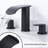 Widespread 2-handle Bathroom Faucet with Drain Assembly-92758013