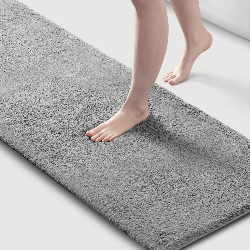 Tapis pour salle de bain Marshmallow, Rectangle 1 pi 8 po x 2 pi