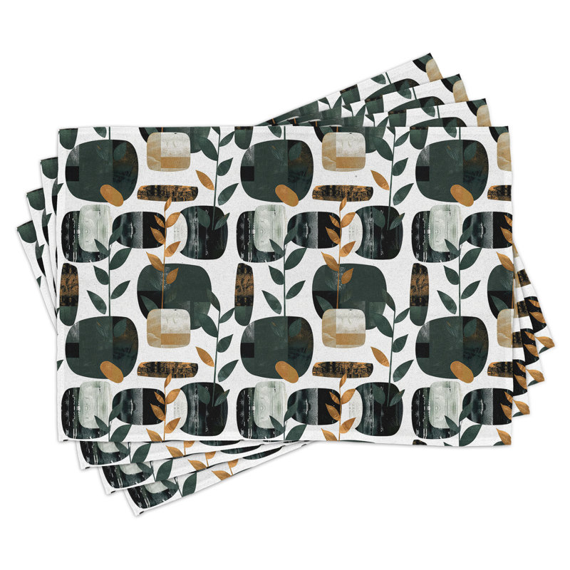 Ensemble de 8 napperons East Urban Home