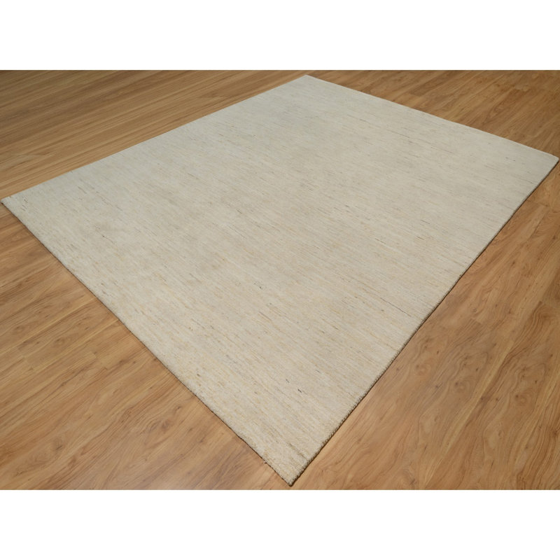 Tapis oriental en laine pure noué à la main 7 pi 9 po x 9 pi 8 po BA84621F005B458DB52BFD36196F42F2