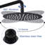 Pomme de douche double 10 po double standard-63991448