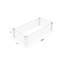 Lit de jardin rectangulaire en acier galvanisé 4 pi x 2 pi x 1 pi The Organic Garden Co Hakea-111615387