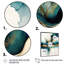 «Teal and Gold Abstract Expression III», art mural moderne sur toile-672887889-672887884-707343363