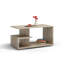 Littell Floor Shelf Coffee Table with Storage-36266414