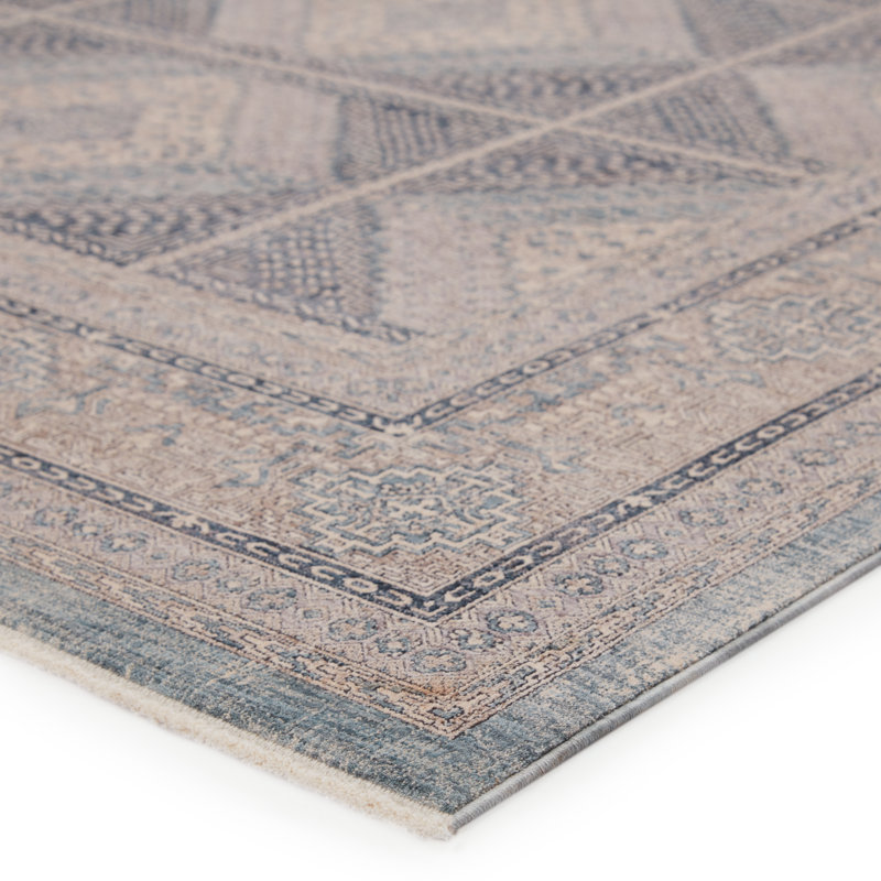 Zopyros Geometric Indoor Rug, Rectangle 6'3" x 9'6"
