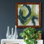 Toile encadrée Verdigris Motion IV-Premium - prête à être accrochée-2115707114-2115707119