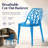 Edgington Lightweight Stacking Accent Dining Chair for Indoor & Outdoor-59768848-123399847