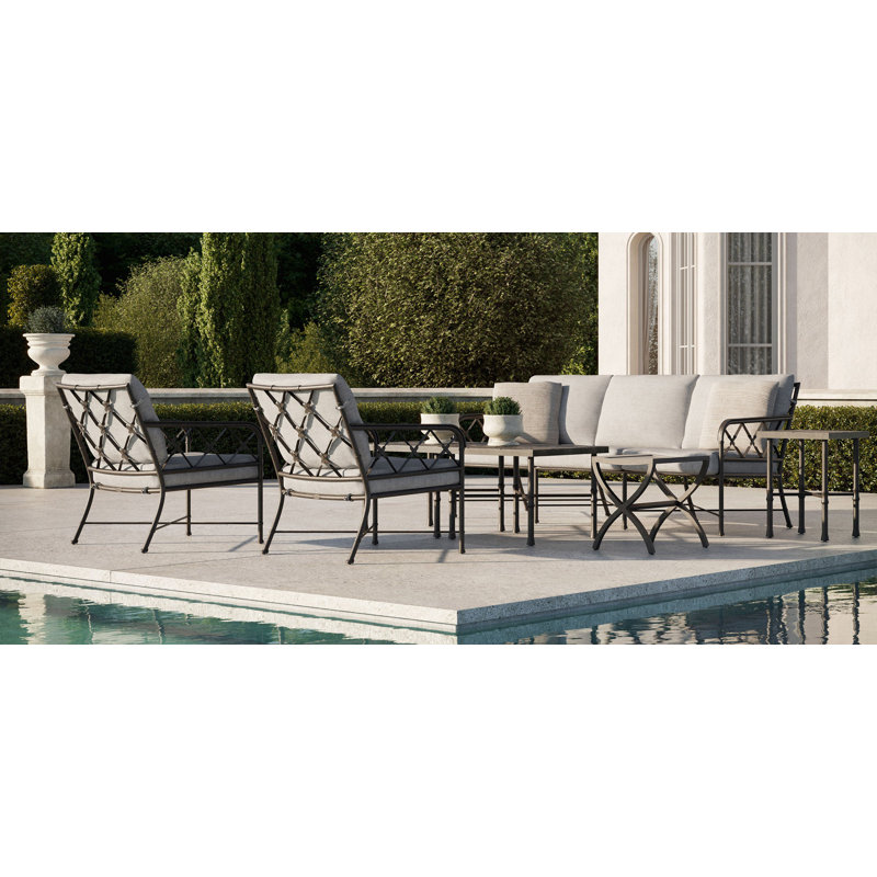 Table d'appoint en aluminium Marquis
