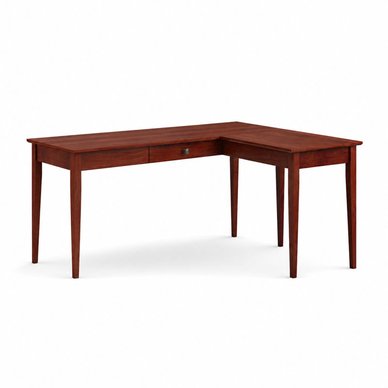 Bureau d'écriture Malani, 29.75" H x 64.25" W x 50" D, Cerisier Washington