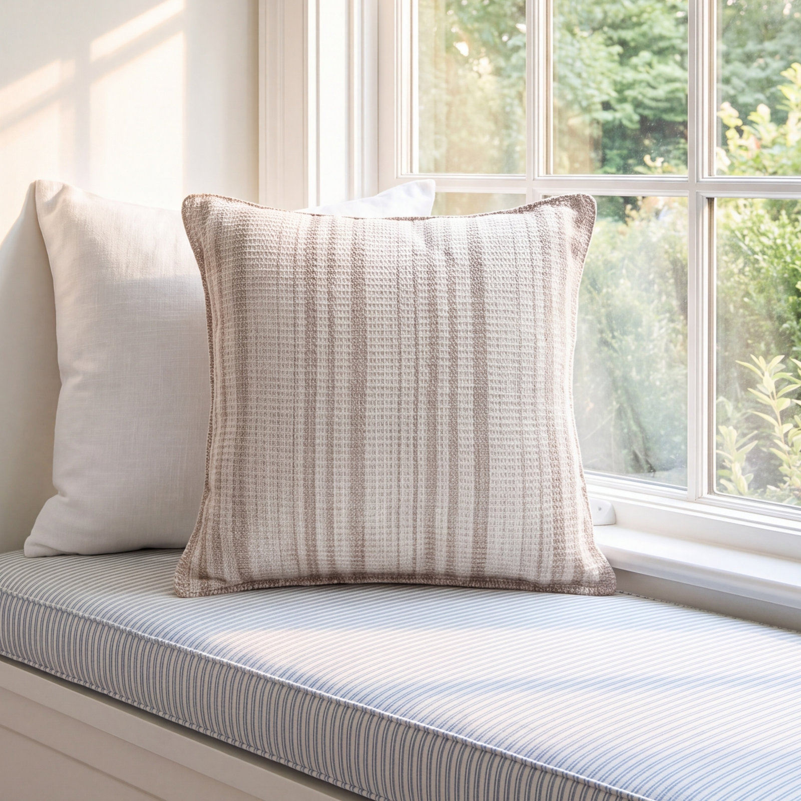 Striped Throw Pillow