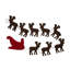 Handmade Reindeer Christmas Garland