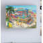 Art mural sur toile tendue - Art mural Shaggys Surf Shack de Bigelow illustrations pour le salon, la chambre à coucher ou le bureau - 35 x 47-234718265