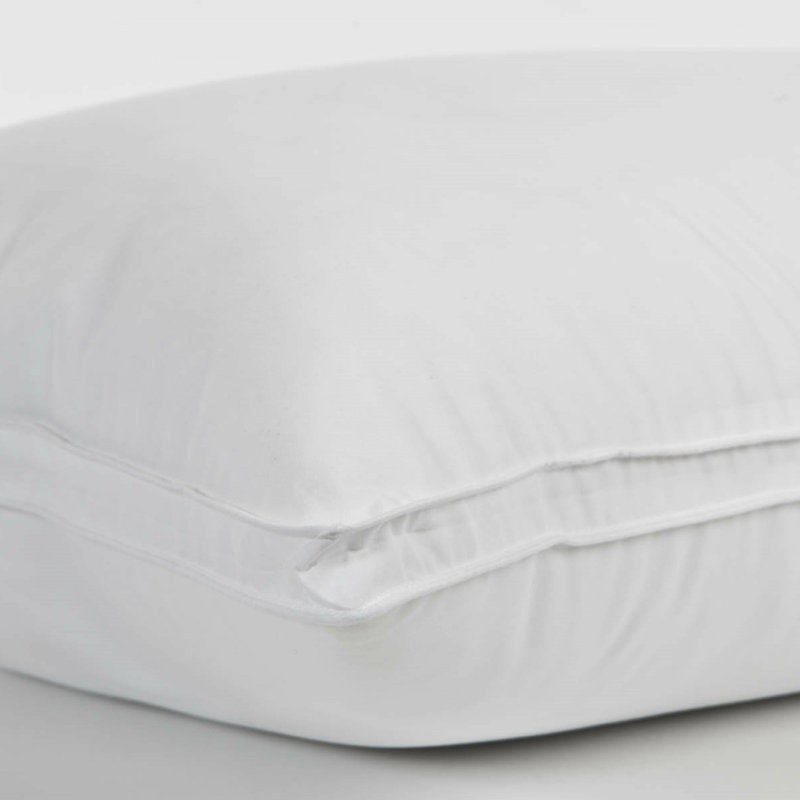 Ella Jayne White Hypoallergenic Microfiber Gusseted Pillows Set of 2