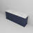Double Bath Vanity with Carrara Marble Top-110822255