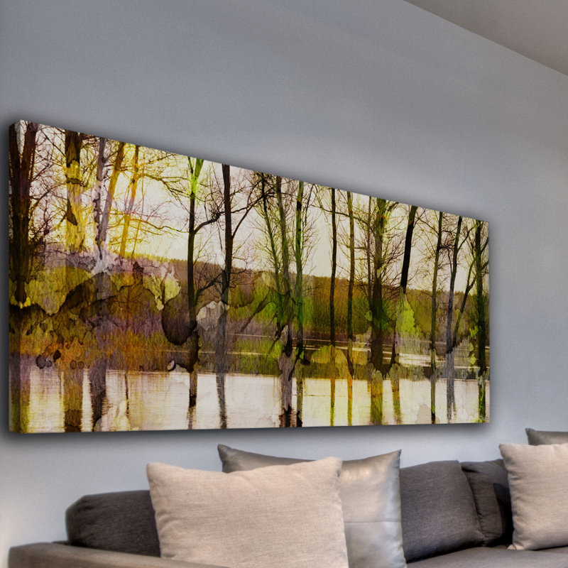 Parvez Taj - Wrapped Canvas Print, 38cm H x 114cm W x 4cm D