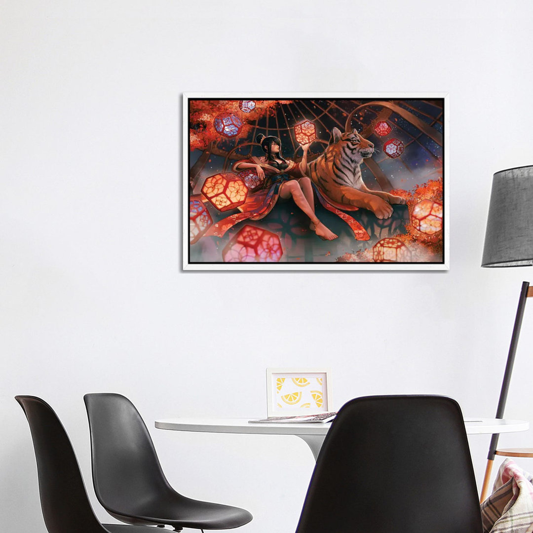 Weather Goddess von Ivy Dolamore - Galerie-verpackte Leinwand Giclée auf Leinwand