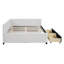 Lit de jour double rembourré-125094677