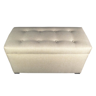 Banc de rangement rembourré Ayleen