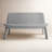 Neat Wool Upholstered Bench-94578565