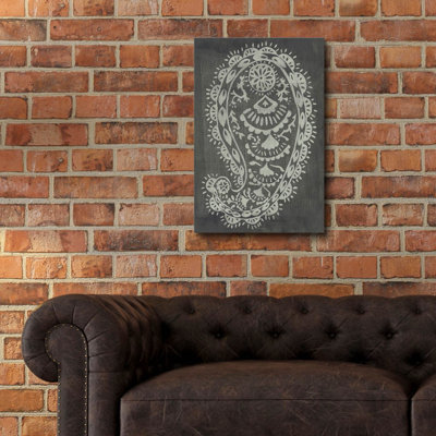 Art mural en verre épique «Lola 2» par Chariklia Zarris, 16 po x 24 po