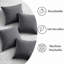 Soft Premium Microfiber Dyed Cushion Cover-136090190