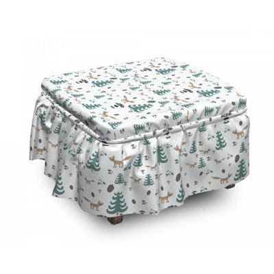 Housse pour repose-pieds Fox and Botany Rain