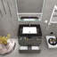 Ensemble de meuble-lavabo mural simple 30 po Corujo-Gunetsreiner Kody-540508760