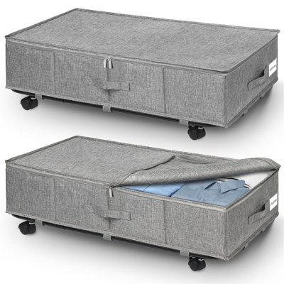Ebern Designs Fabric Underbed Storage