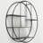 Swope 4 Piece Circle Metal Floating Shelf