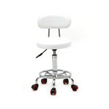 Gaillac Swivel Upholstered Adjustable Height Counter Stool with Metal Frame