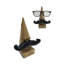 Porte-verres His Eye - Moustache noire naturelle