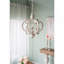 Lustre en bois French Country