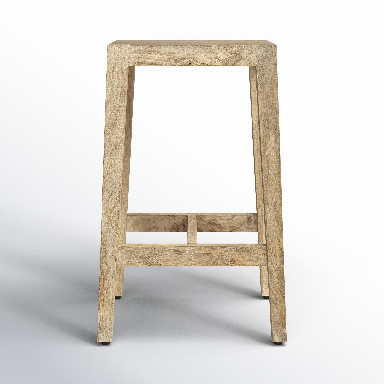 Veronica 25 " Bar Stool, Brown Wood