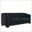 CanapÃ© Chesterfield moderne en velours de 77 pouces, avec dossier capitonnÃ© et accoudoirs Ã  clous, pour un confort raffinÃ©-2055381066