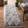 Triplett Fringe Shag Performance Geometric Rug