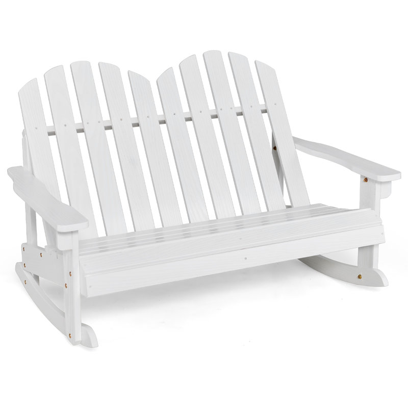 Tabris Outdoor Adirondack Chair, White