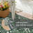 Modern Floral Machine Washable Rug for Living Room, Farmhouse Flower Soft Non Shedding Floor Covering with Non Slip TPR Backing, Indoor Foldable Low Pile Thin Mat-1396263685
