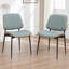 47cm H Upholstered Side Chair in Blue