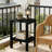 23.5" HDPE 2-Tier Outdoor Sidetable-1344235835