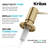 KRAUS Kitchen Soap and Lotion Dispenser in Spot-Free Brushed Brass-130461395
