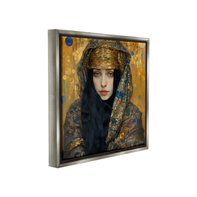 «Woman With Ornate Veil Floater Frame» par RB sur