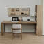 Bureau rectangulaire en bois massif noyer-108741148-108741145