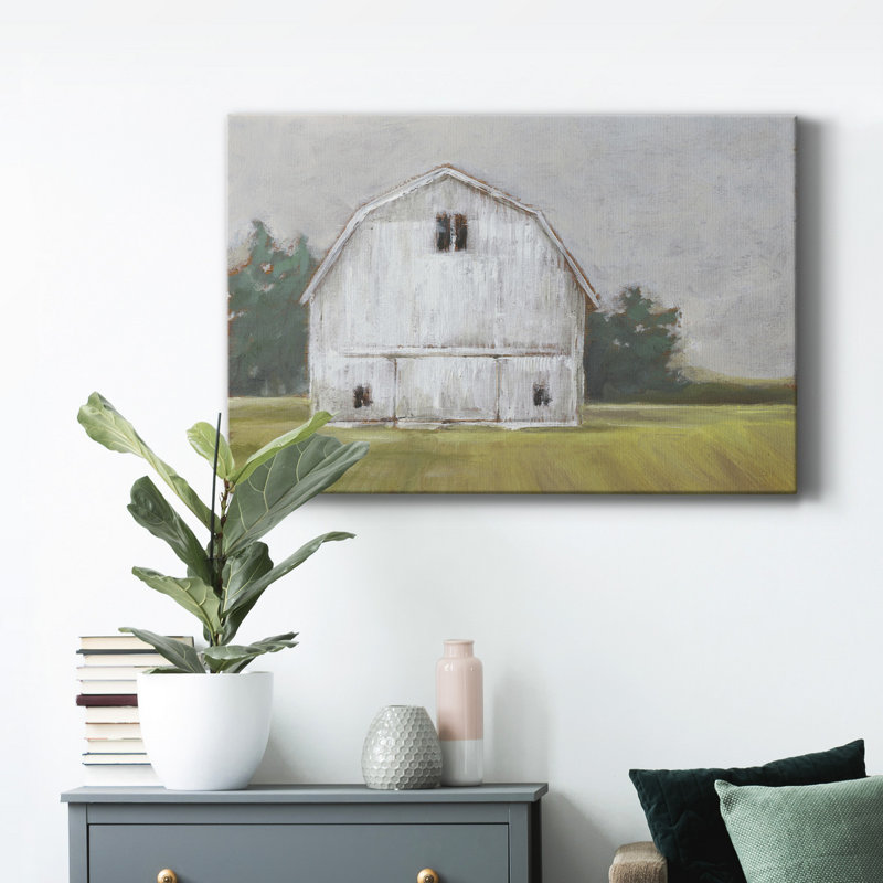 «Rustic Barnyard I», reproduction sur toile tendue, H 27 po x l 18 po x P 1 po